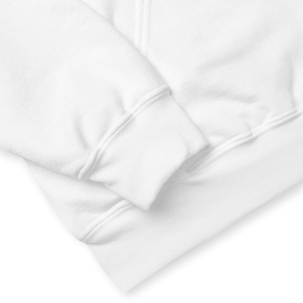 Believe In Myth White Hoodie | Hoodie with Ancient Greek Mythology Quote