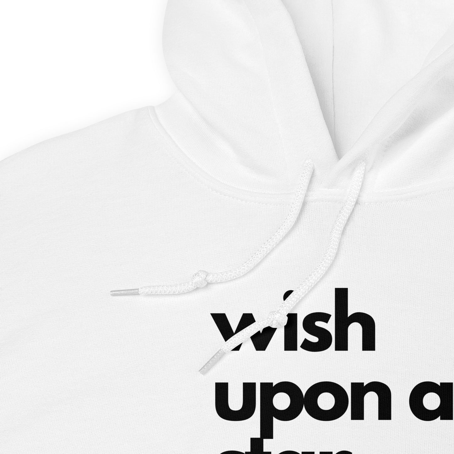 
                  
                    Wish Upon A Star Hoodie | White Unisex Hoodie
                  
                