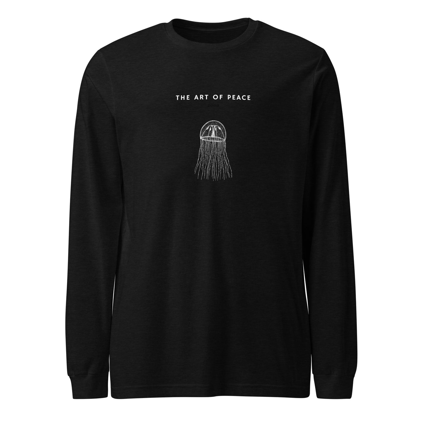 
                  
                    Unisex Black Long Sleeve Tee with Squid Print
                  
                
