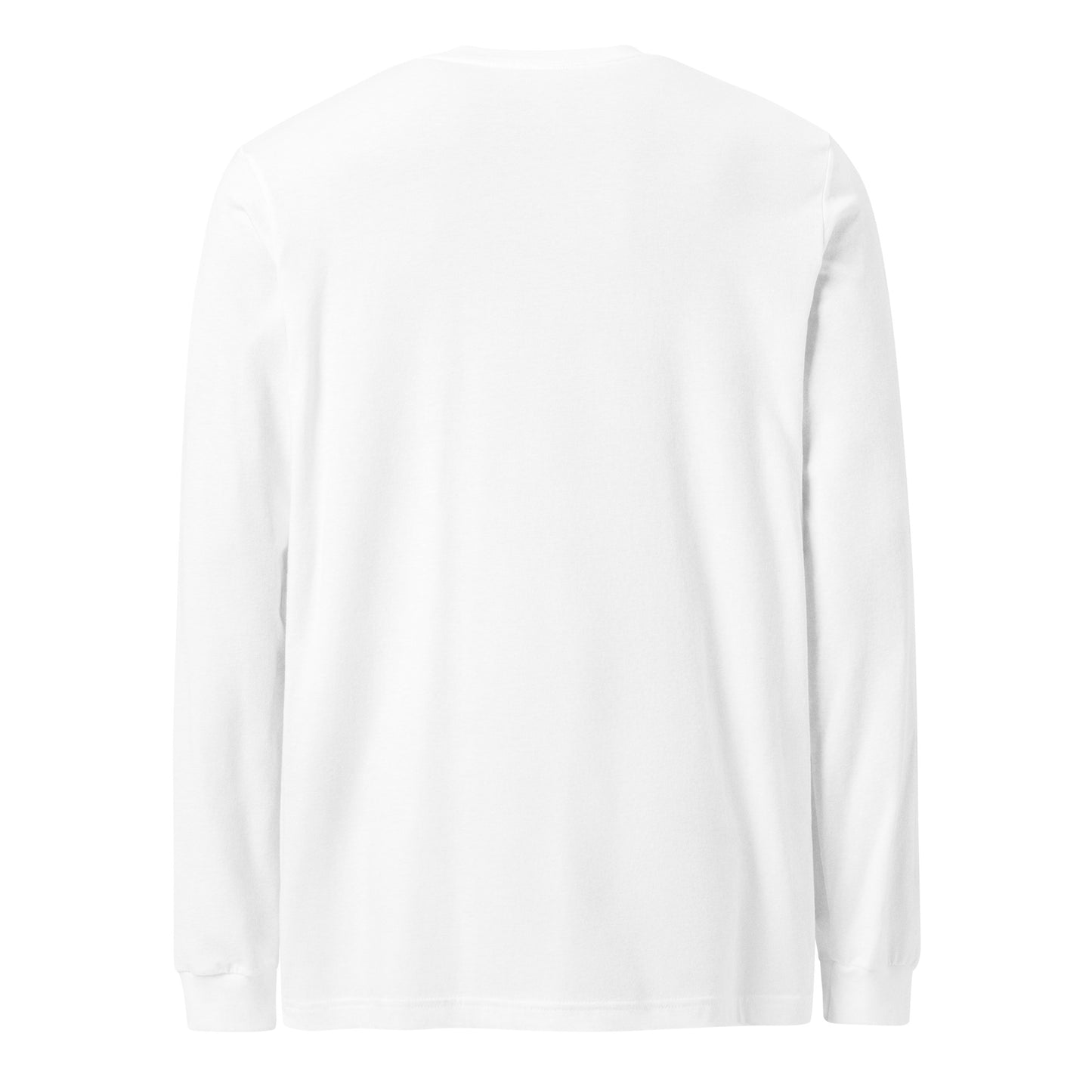 
                  
                    White Unisex Long Sleeve Tee | Inspiring Gift for Believers
                  
                