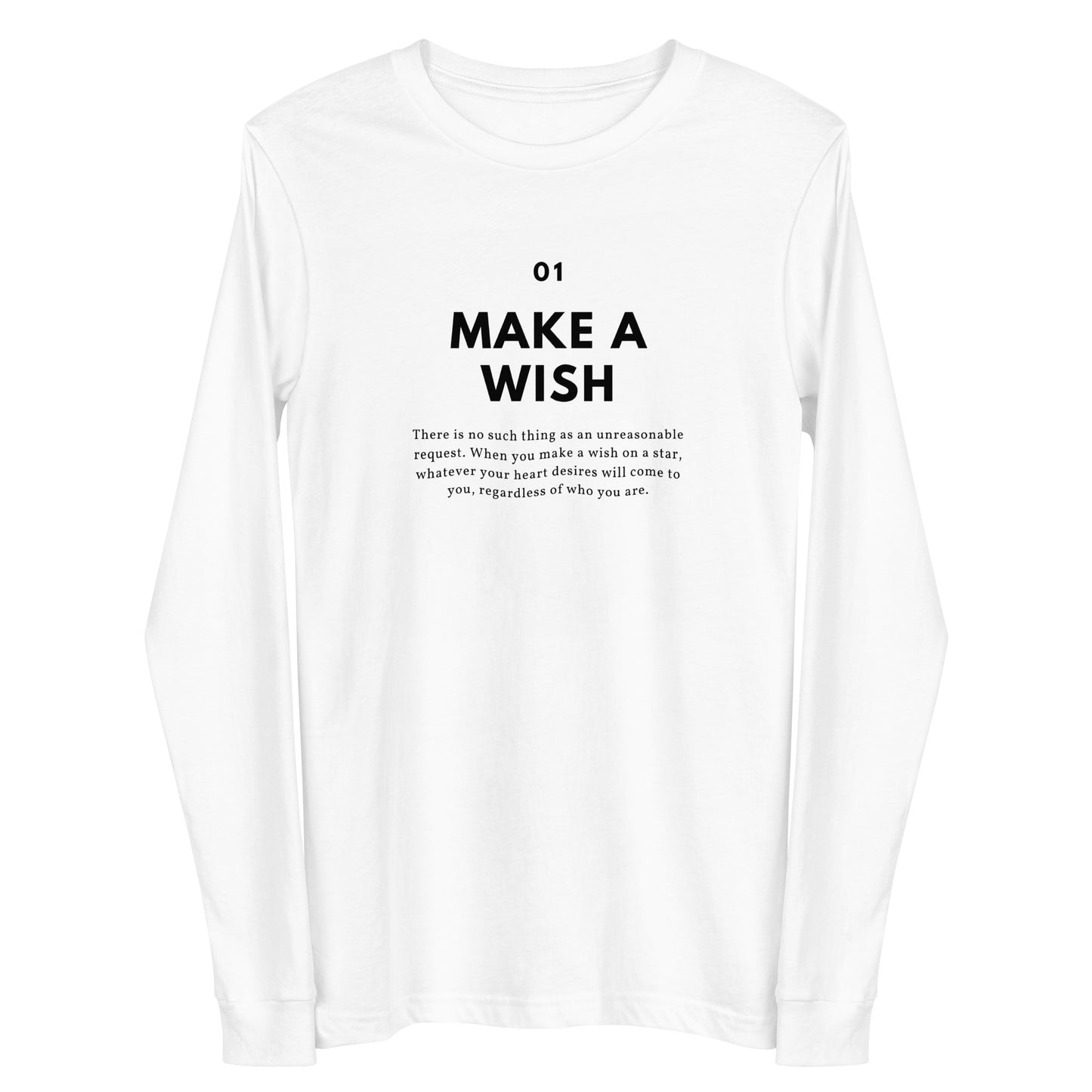 
                  
                    Make A Wish | Unisex Long Sleeve Tee
                  
                
