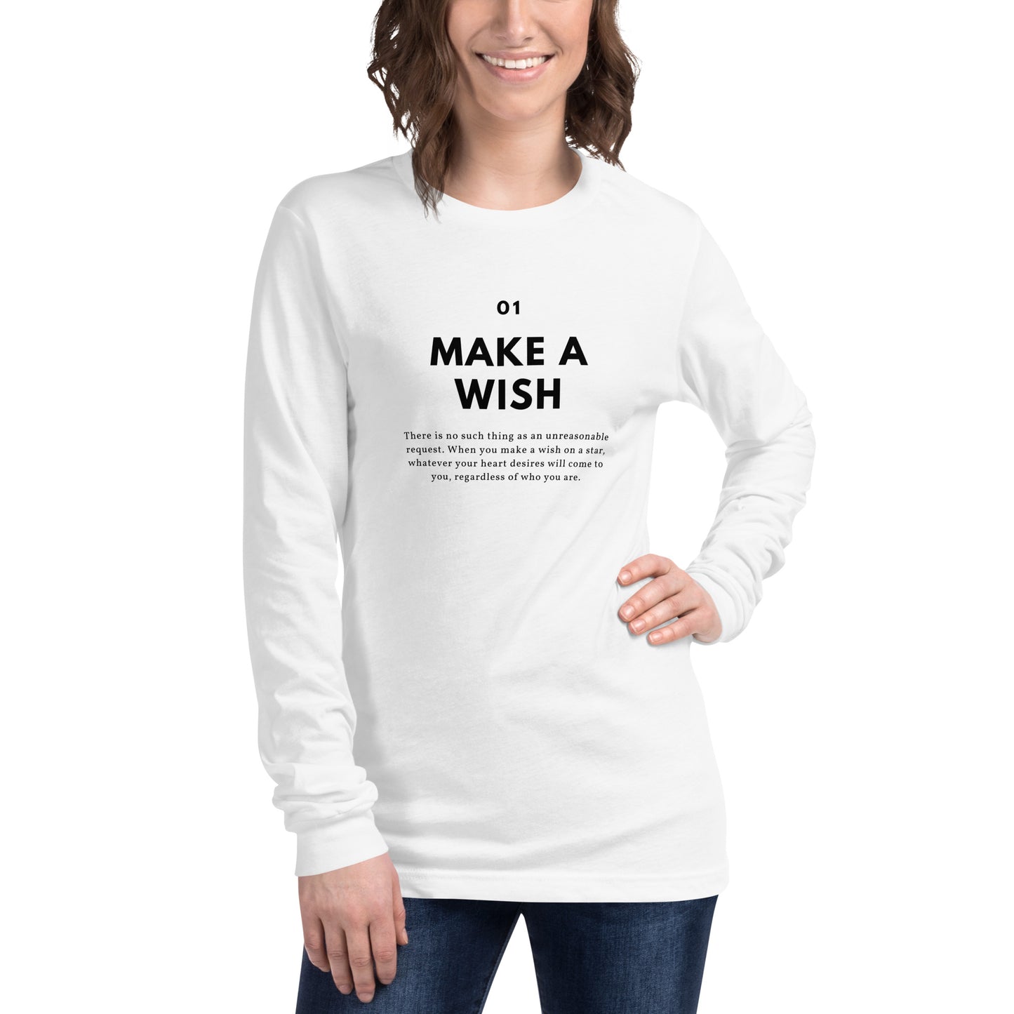 
                  
                    Make A Wish | Unisex Long Sleeve Tee
                  
                