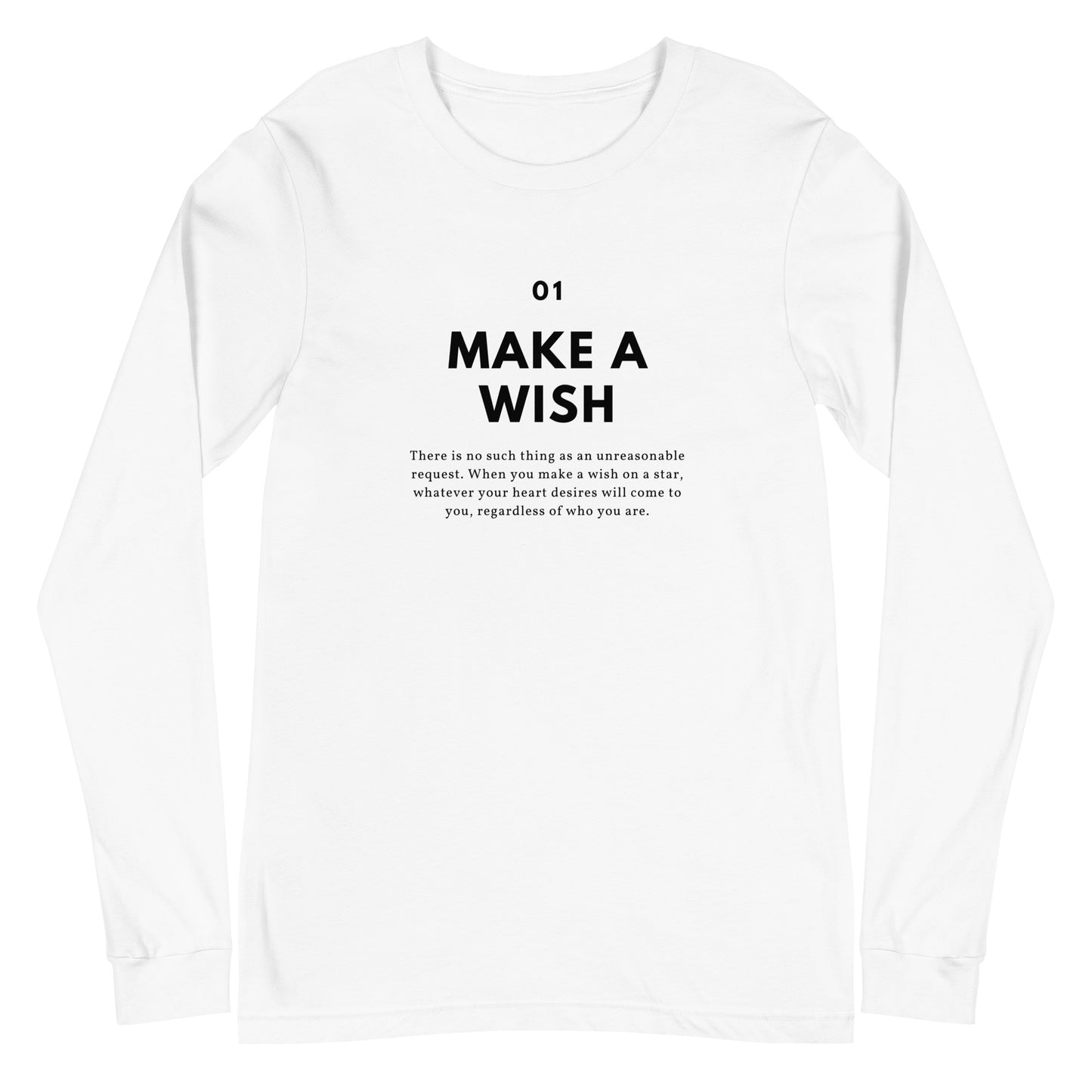 
                  
                    Make A Wish | Unisex Long Sleeve Tee
                  
                