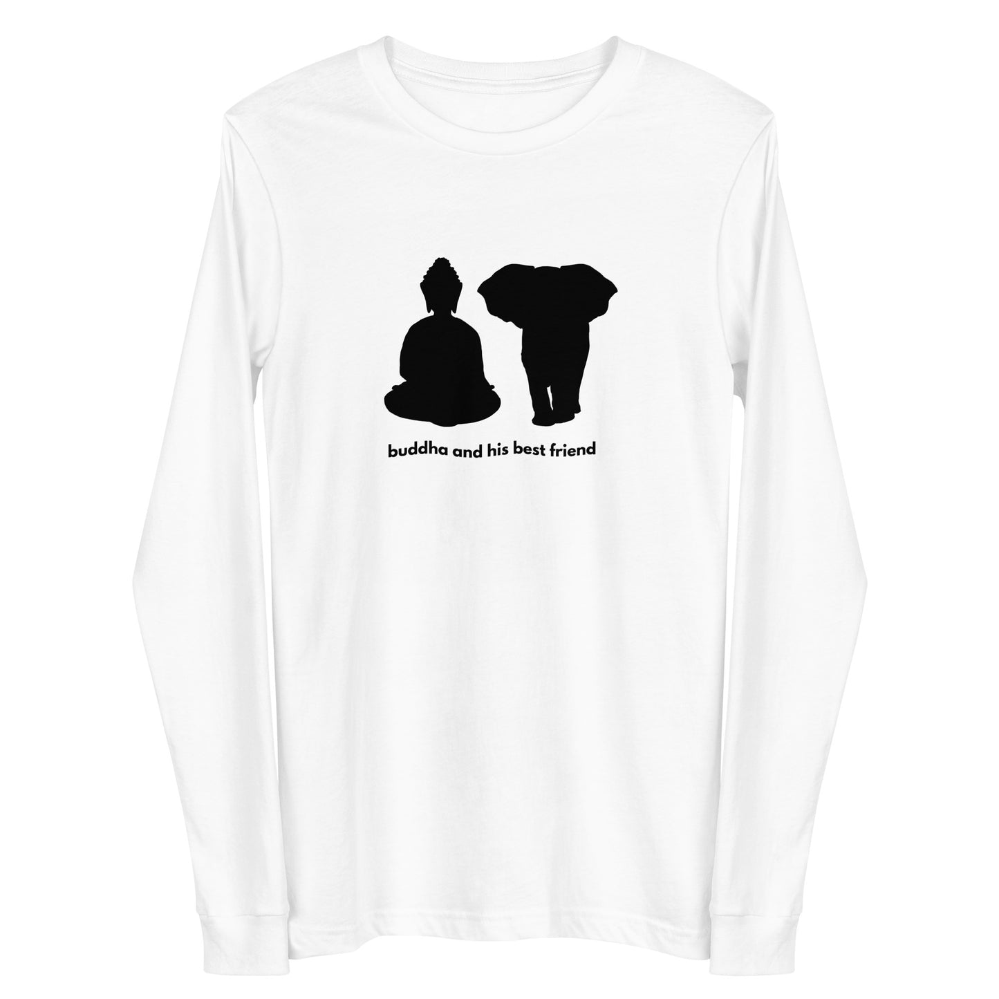 
                  
                    Buddha And His Best Friend | Unisex Long Sleeve Tee
                  
                