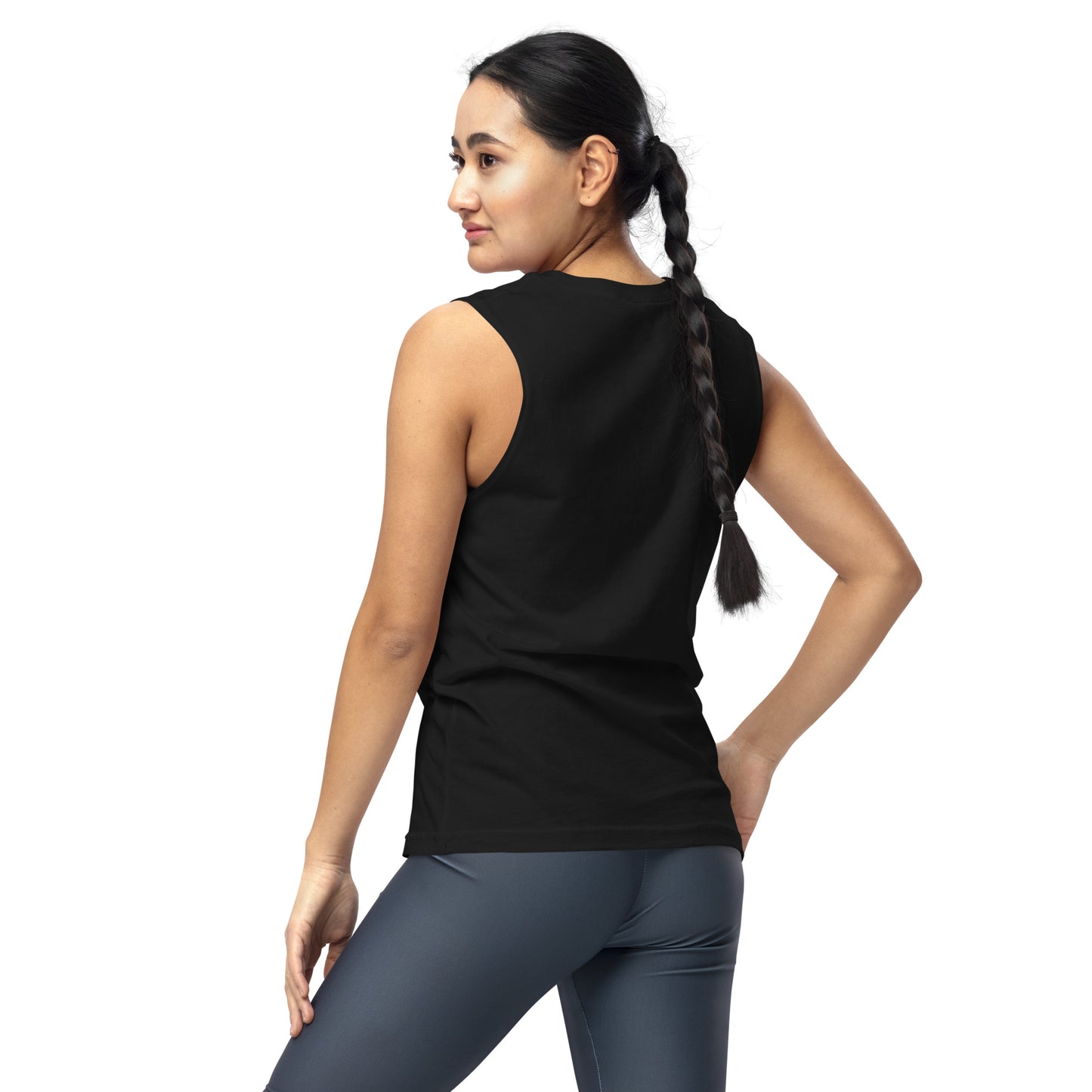 
                  
                    Muscle Shirt with Ancient Mythical Print | Bold and Comfortable Design
                  
                