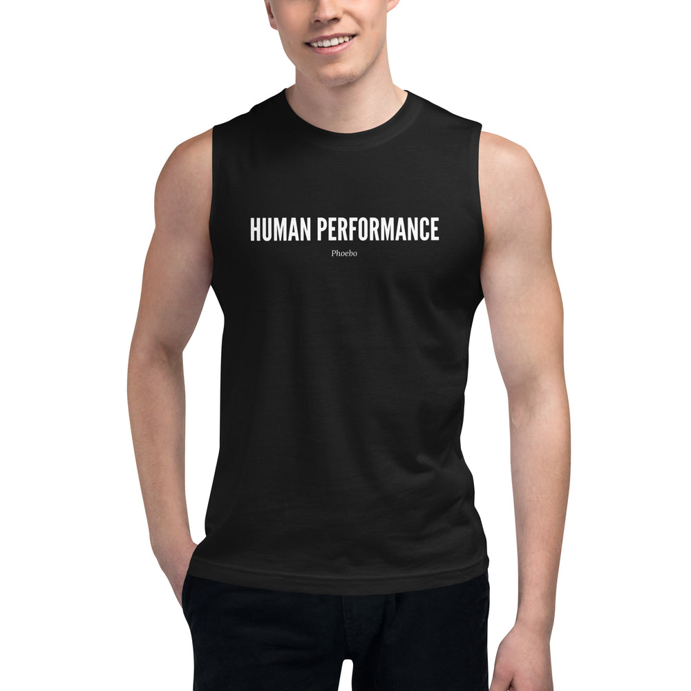 Unisex Performance Muscle Shirt | Bold Statement Print