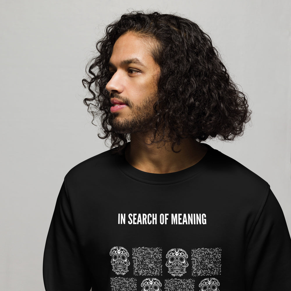 In Search Of Meaning | Unisex organic sweatshirt