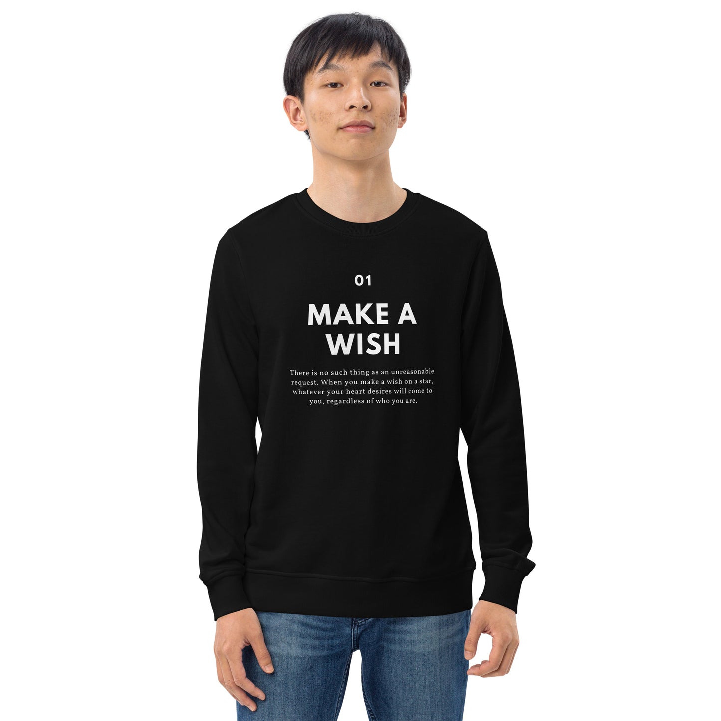 
                  
                    Make A Wish Black Unisex Sweatshirt | Cozy, Stylish Outerwear for All Seasons
                  
                