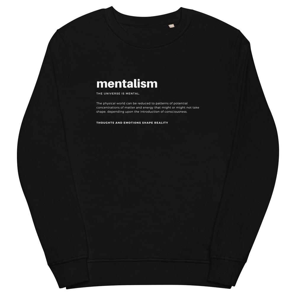 
                  
                    Superstition Black Unisex organic sweatshirt | Superstition Print
                  
                