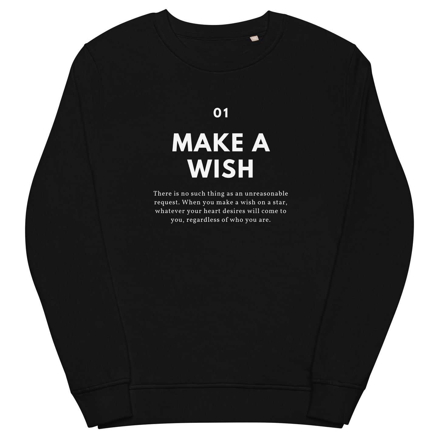 
                  
                    Make A Wish Black Unisex Sweatshirt | Cozy, Stylish Outerwear for All Seasons
                  
                