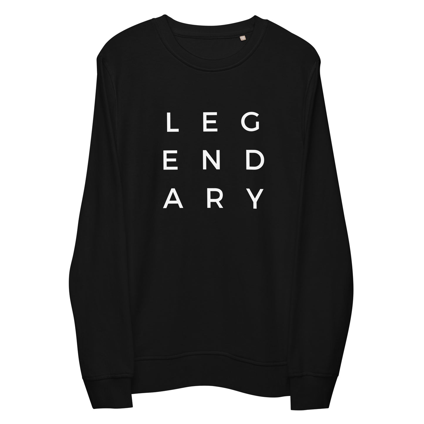 
                  
                    Phoebo Legendary Organic Sweatshirt | Cross, Skull, Fish, and Shell Print
                  
                