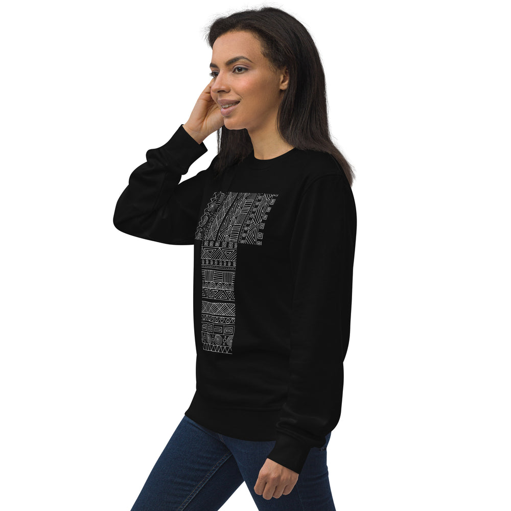 
                  
                    Black Unisex Sweatshirt with Minimalistic Print | Eco-Friendly Comfort
                  
                