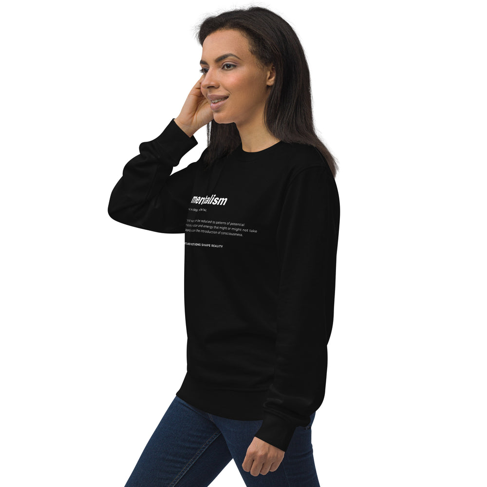 
                  
                    Superstition Black Unisex organic sweatshirt | Superstition Print
                  
                