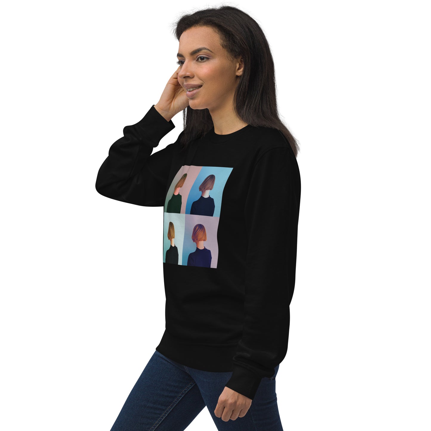 
                  
                    Phoebo Unisex organic sweatshirt | Cool & Colorful Print
                  
                