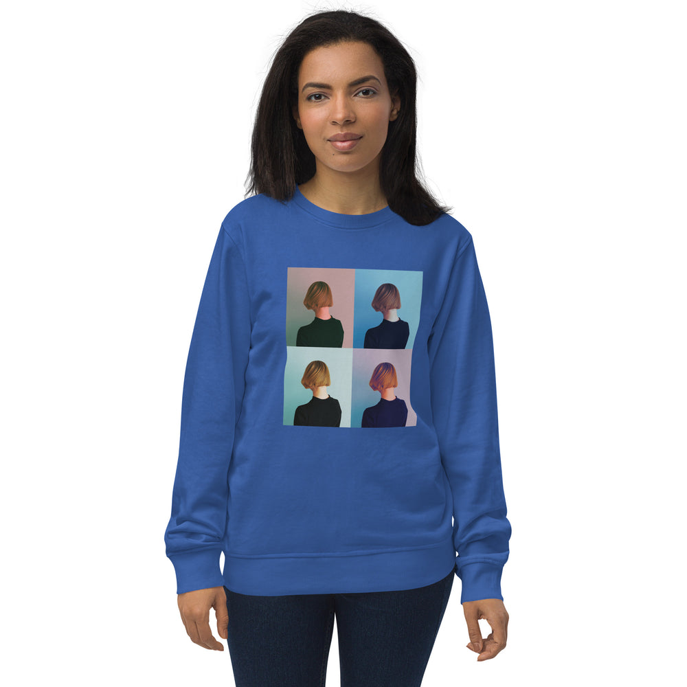 
                  
                    Phoebo Red Unisex organic sweatshirt | Cool & Colorful Print
                  
                