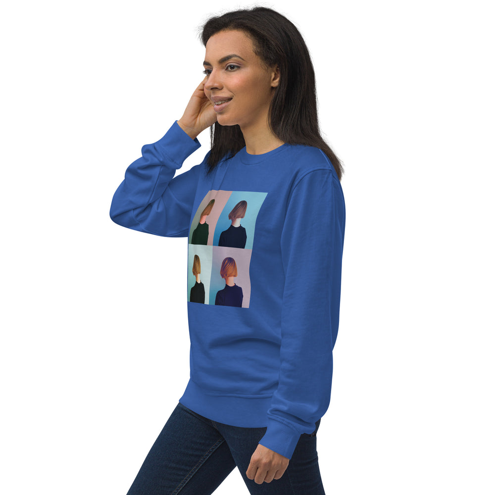 
                  
                    Phoebo Red Unisex organic sweatshirt | Cool & Colorful Print
                  
                