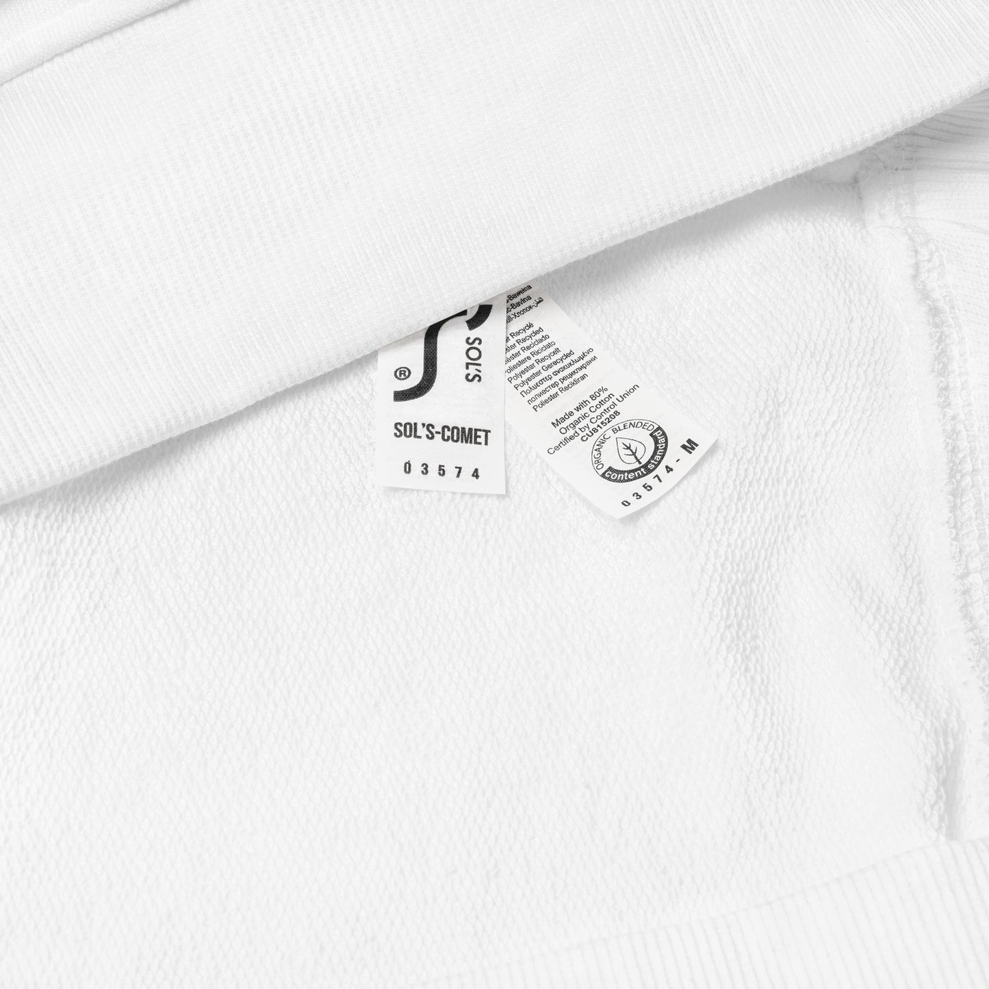 
                  
                    Phoebo Organic Sweatshirt | Japanese Print & Inspiring Text
                  
                