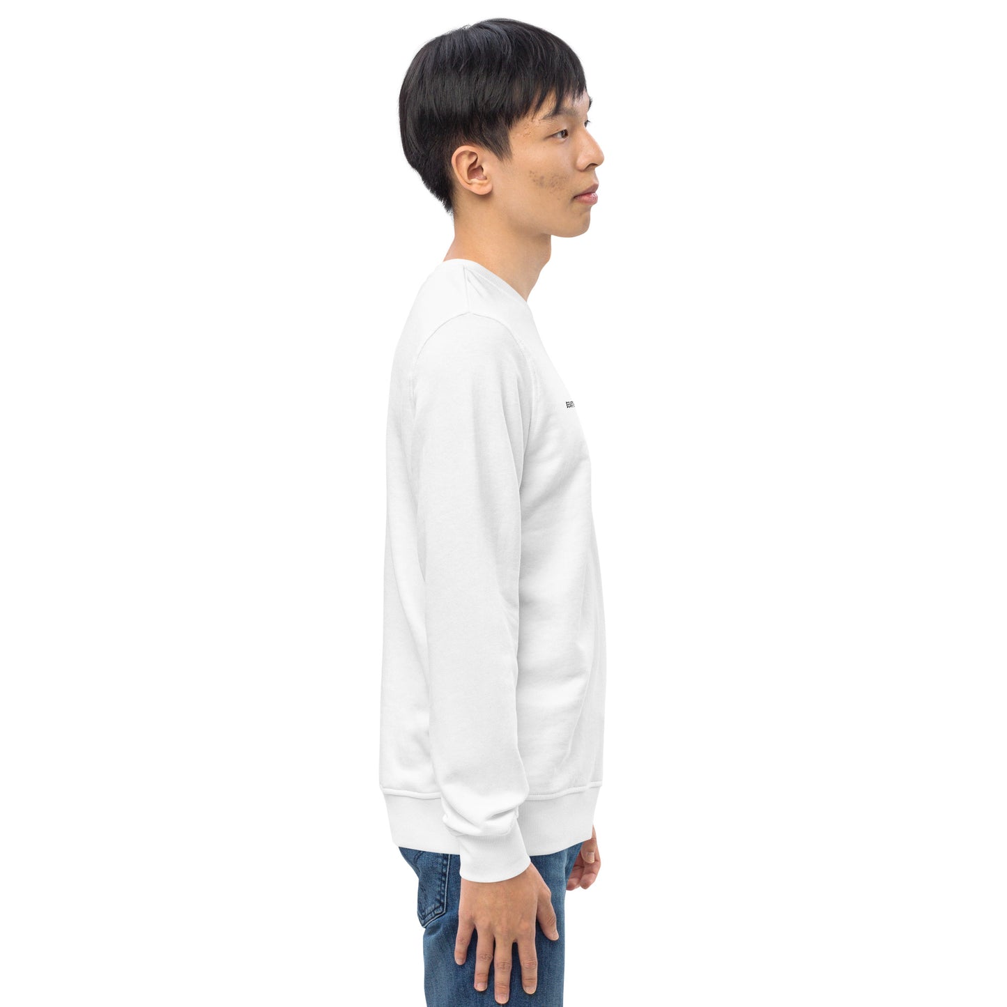 
                  
                    Butterfly White Unisex Sweatshirt | Comfortable Eco-Friendly Apparel
                  
                