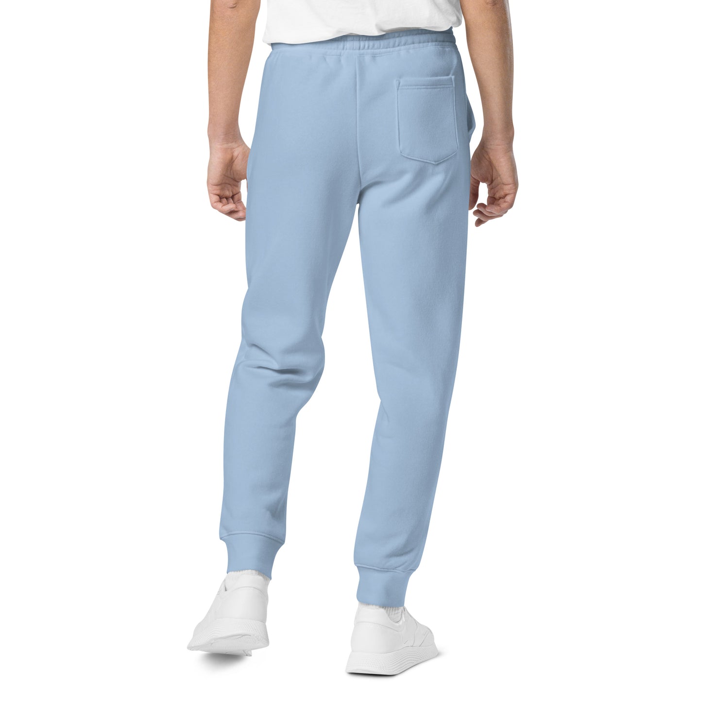 
                  
                    Light Blue Pigment-Dyed Sweatpants | Soft, Comfortable Fit for Relaxed Wear
                  
                