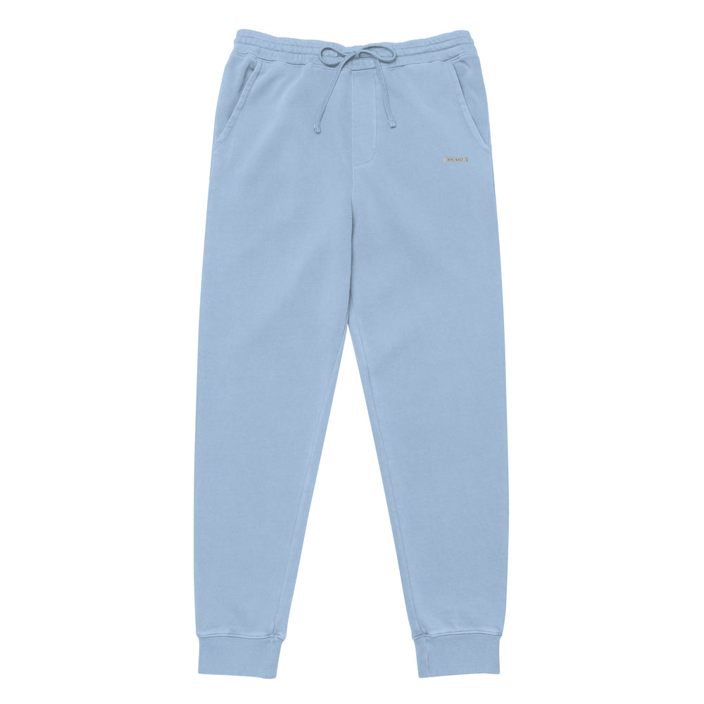 Light Blue Pigment-Dyed Sweatpants | Soft, Comfortable Fit for Relaxed Wear