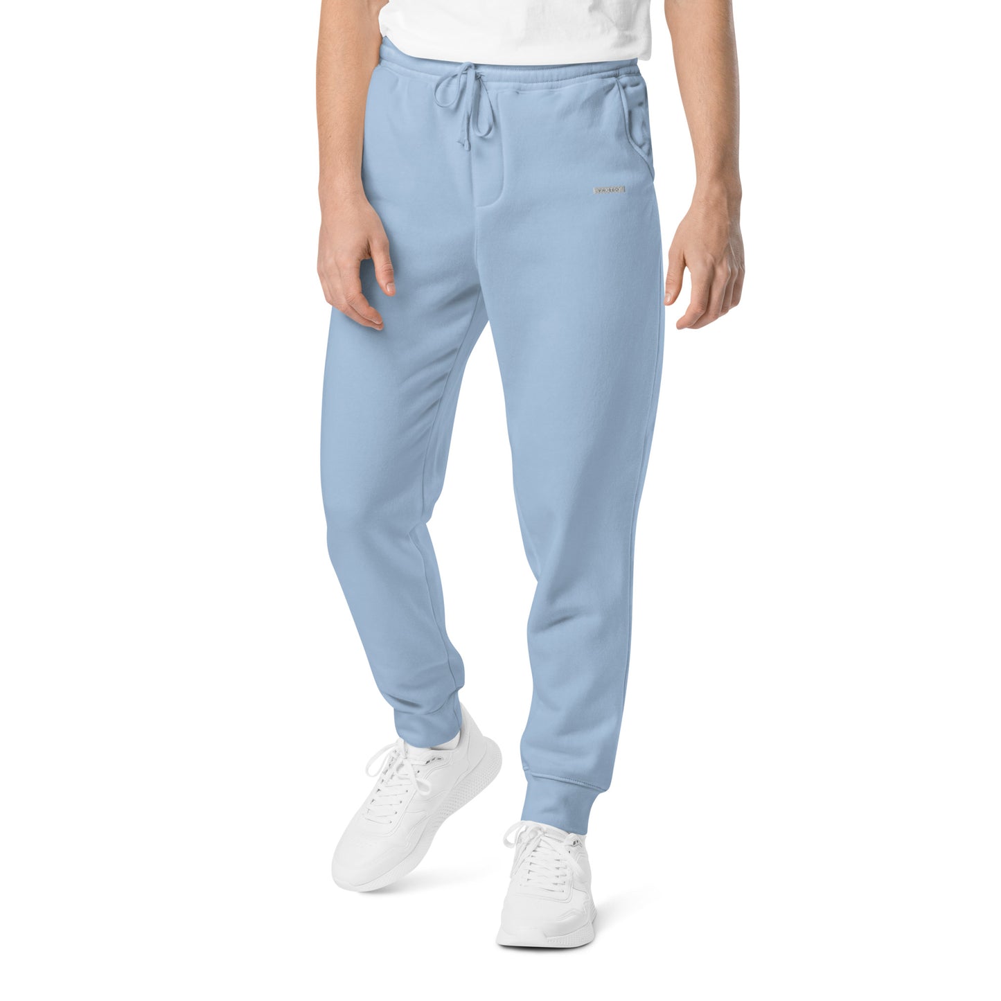 
                  
                    Light Blue Pigment-Dyed Sweatpants | Soft, Comfortable Fit for Relaxed Wear
                  
                