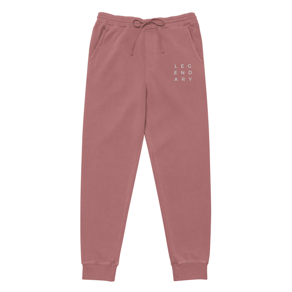 Legendary Pink Pigment-Dyed Sweatpants | Stand Out in Comfort & Style