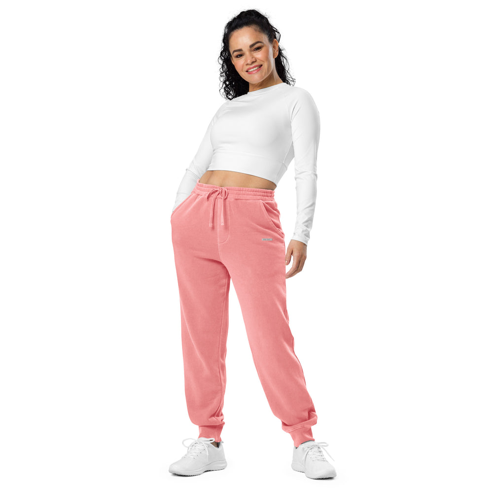 
                  
                    Pink Pigment-Dyed Sweatpants | Casual Wear for Everyday Style
                  
                