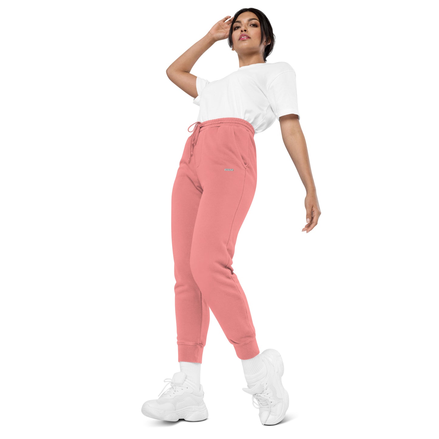 
                  
                    Pink Pigment-Dyed Sweatpants | Casual Wear for Everyday Style
                  
                