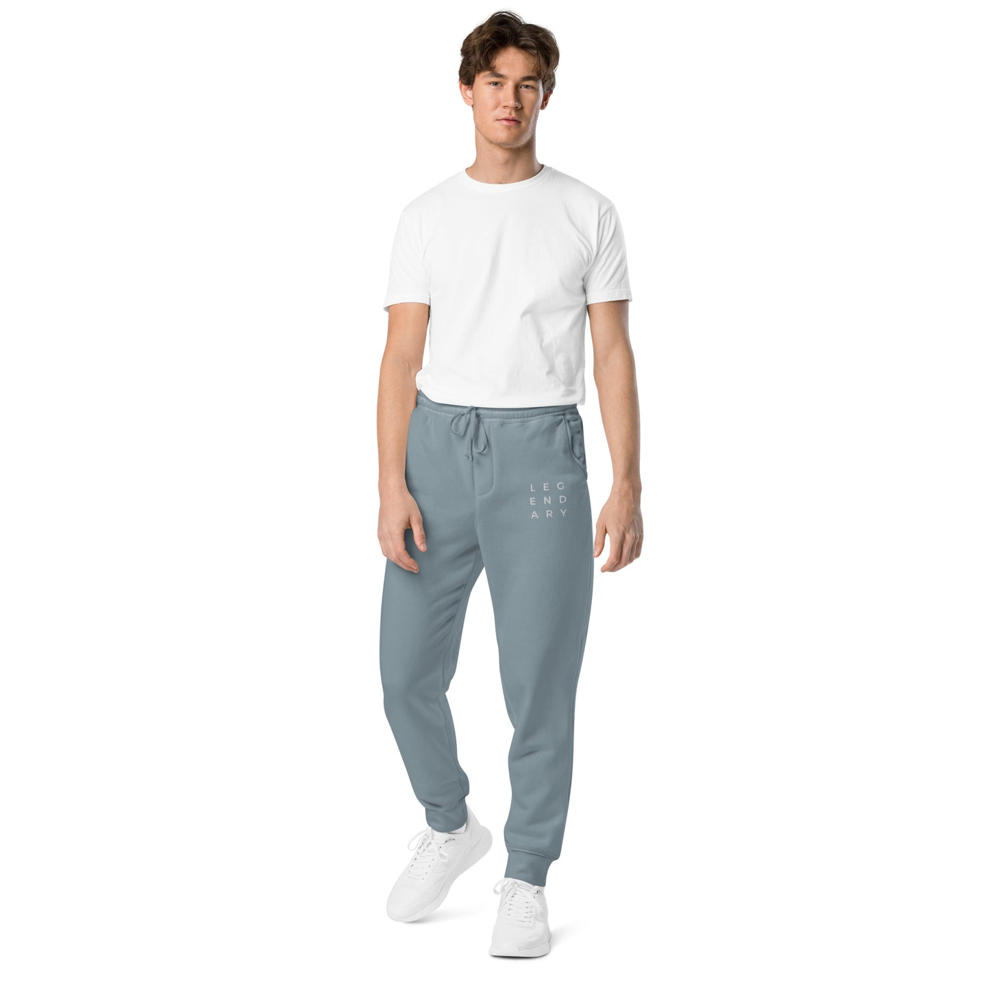 
                  
                    Unisex Pigment-Dyed Grey Sweatpants | Trendy, Comfortable, and Stylish
                  
                