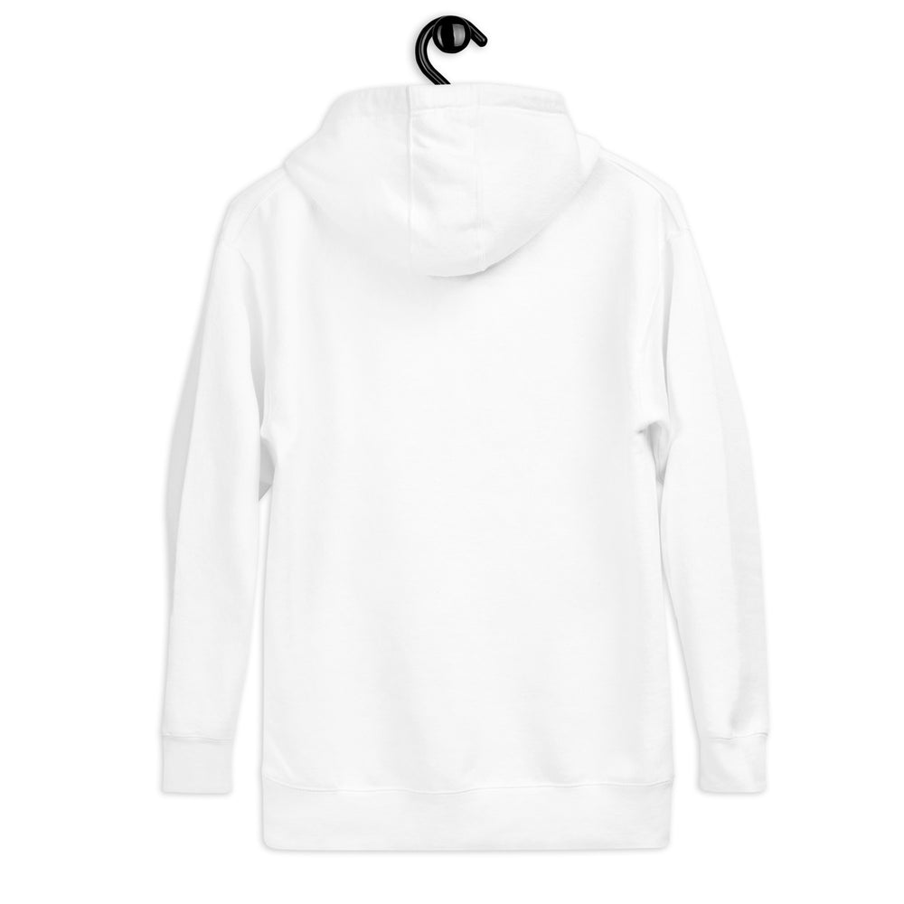 
                  
                    White Unisex Skull Print Hoodie | Meaning and Purpose Print
                  
                