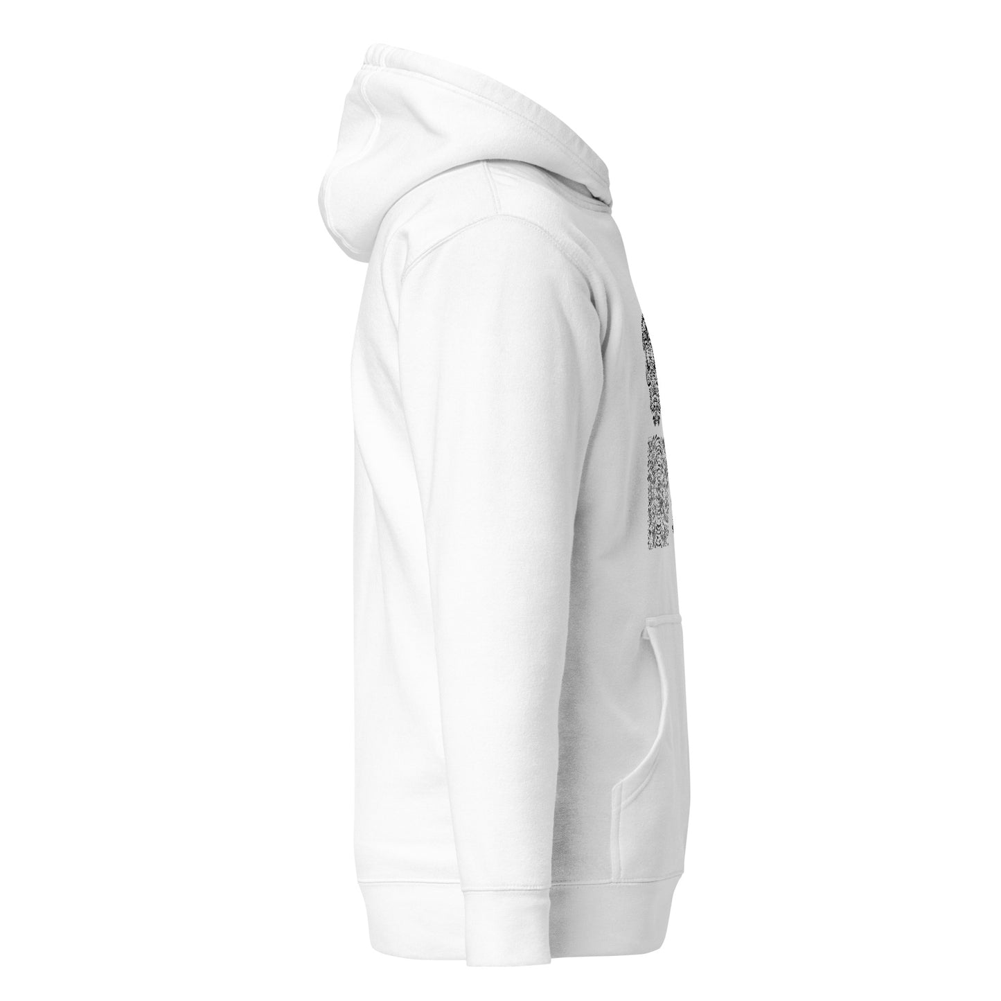 
                  
                    White Unisex Skull Print Hoodie | Meaning and Purpose Print
                  
                