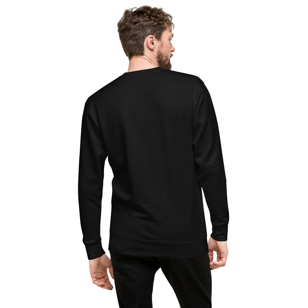 
                  
                    Black Unisex Premium Sweatshirt | Ancient Heroes Print
                  
                
