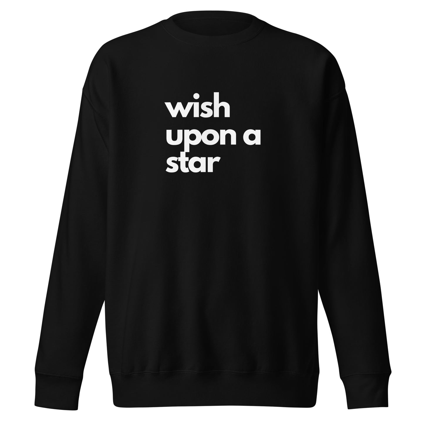 
                  
                    Unisex Premium Sweatshirt | Wish Upon A Star Print
                  
                