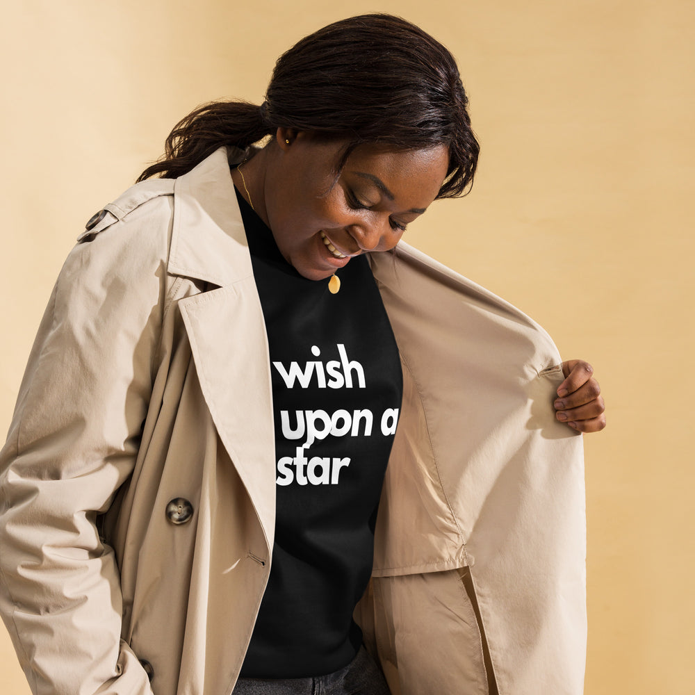 
                  
                    Unisex Premium Sweatshirt | Wish Upon A Star Print
                  
                