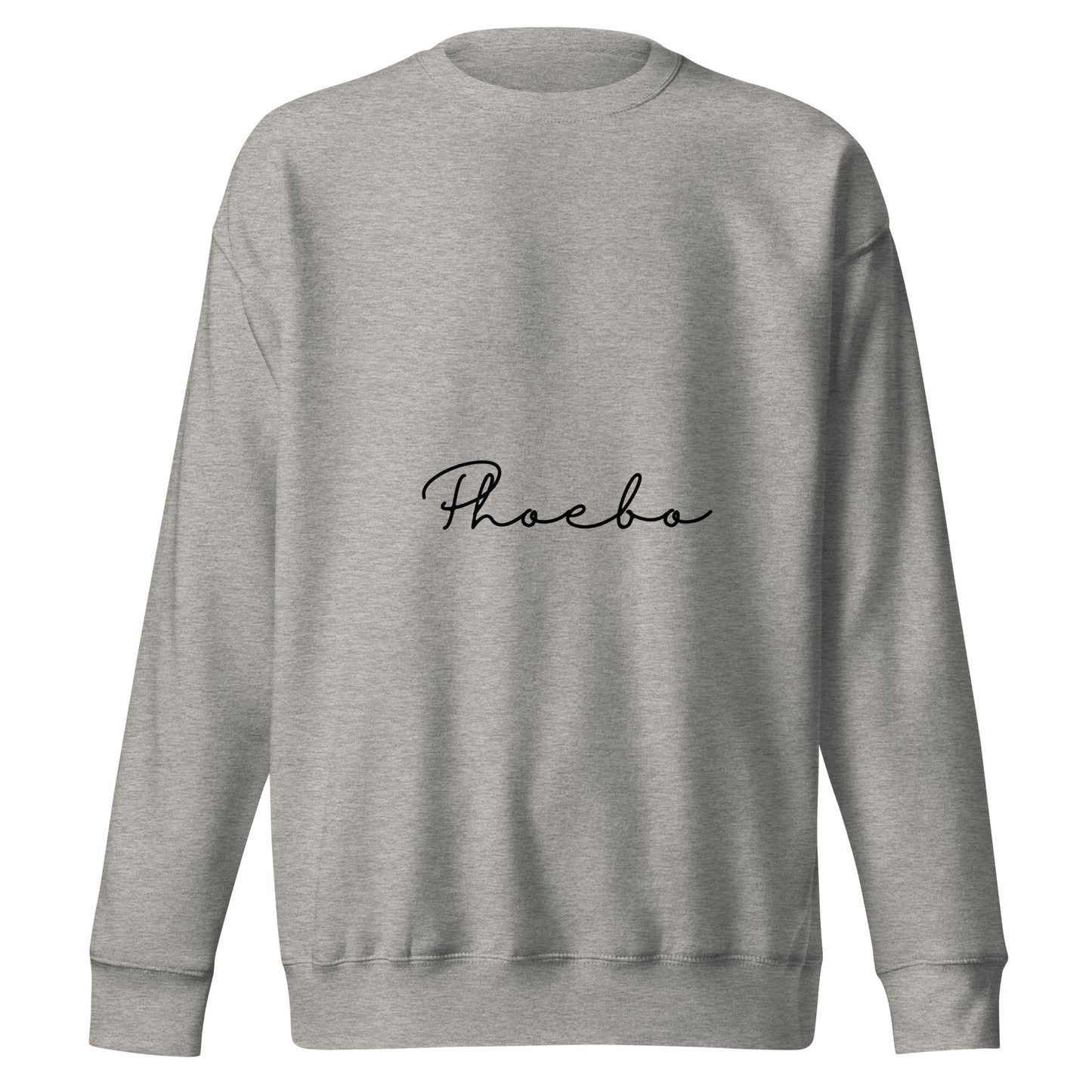 
                  
                    Phoebo Grey Premium Sweatshirt | Soft and Stylish
                  
                