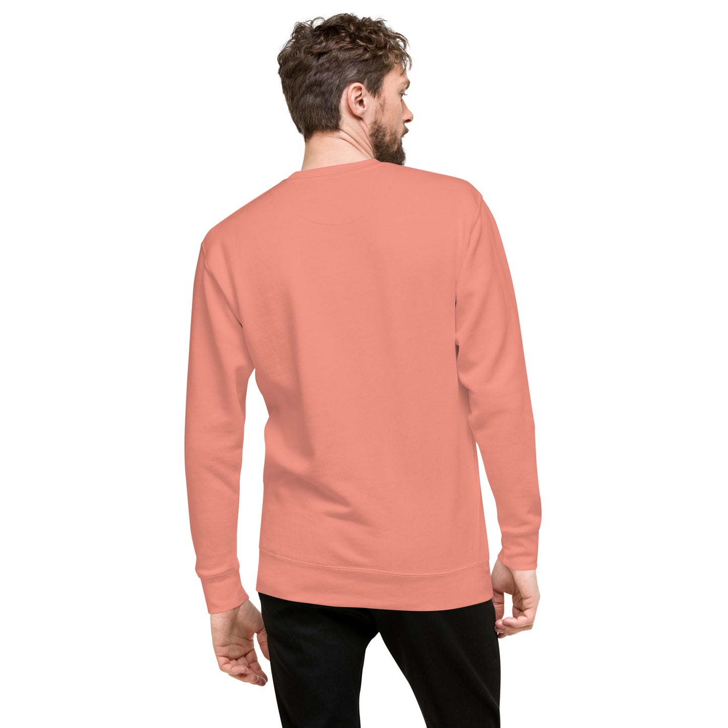 
                  
                    Orange Unisex Premium Sweatshirt | Sweatshirt with Skeletons Print
                  
                