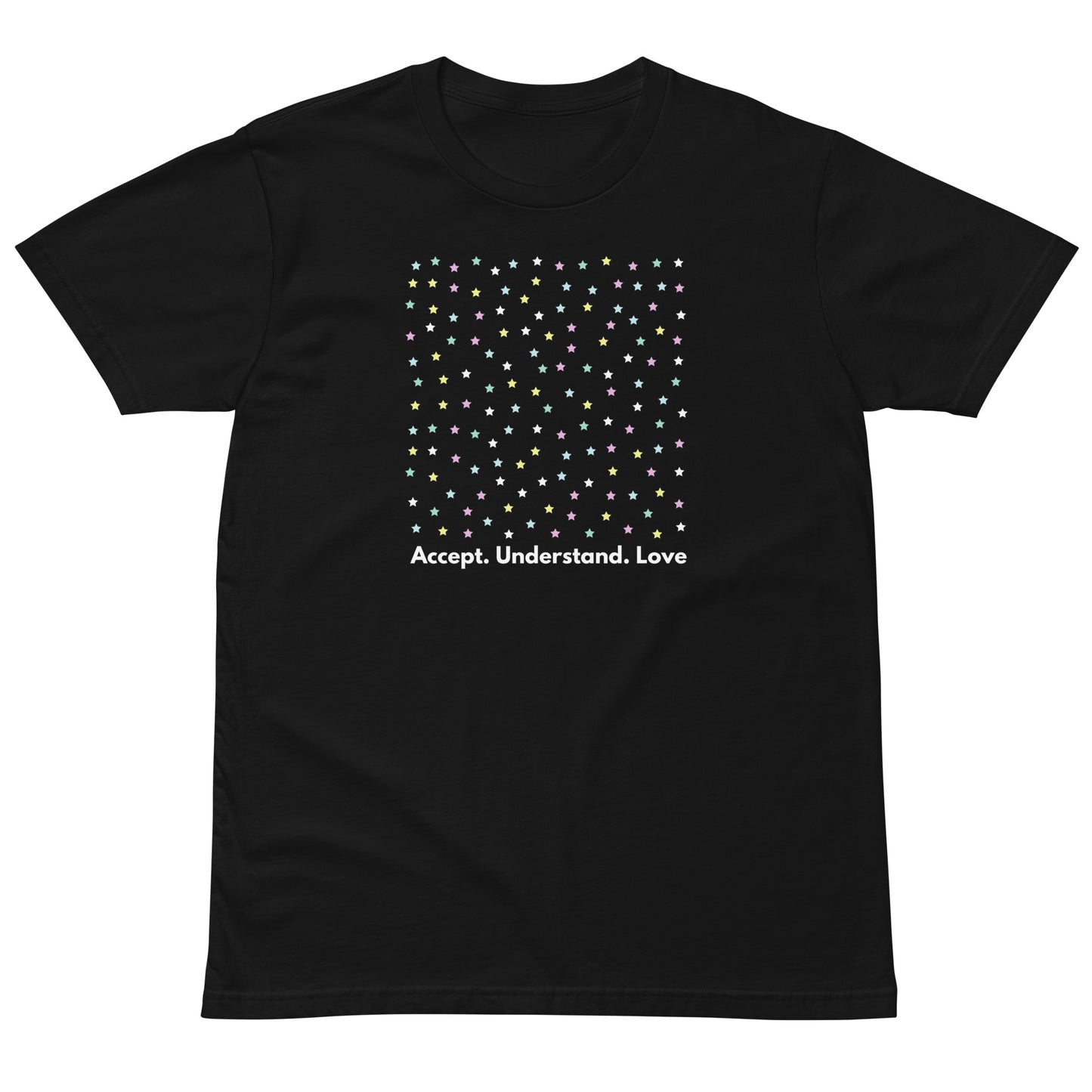 
                  
                    Colorful Stars | Black Unisex premium t-shirt
                  
                