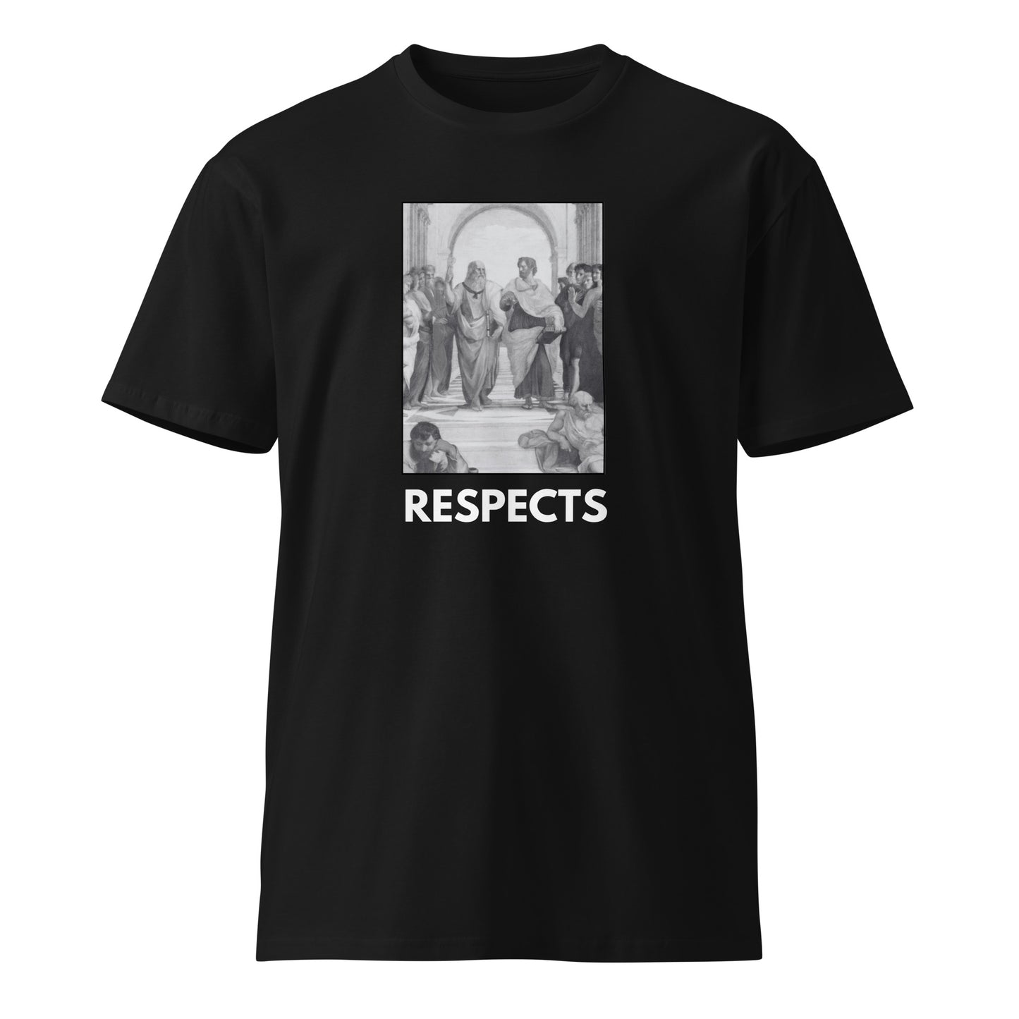 
                  
                    RESPECTS Unisex premium t-shirt | Acknowledge Someone Special
                  
                