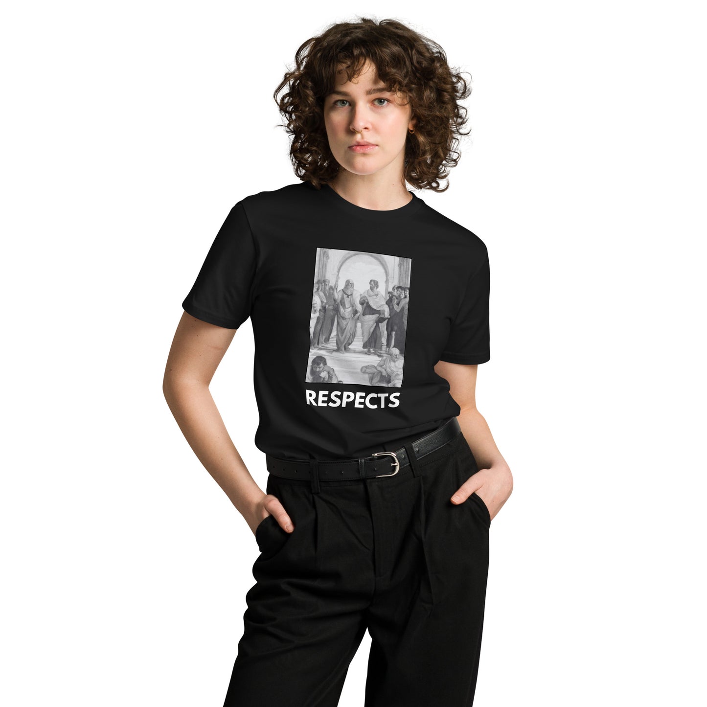 
                  
                    RESPECTS Unisex premium t-shirt | Acknowledge Someone Special
                  
                