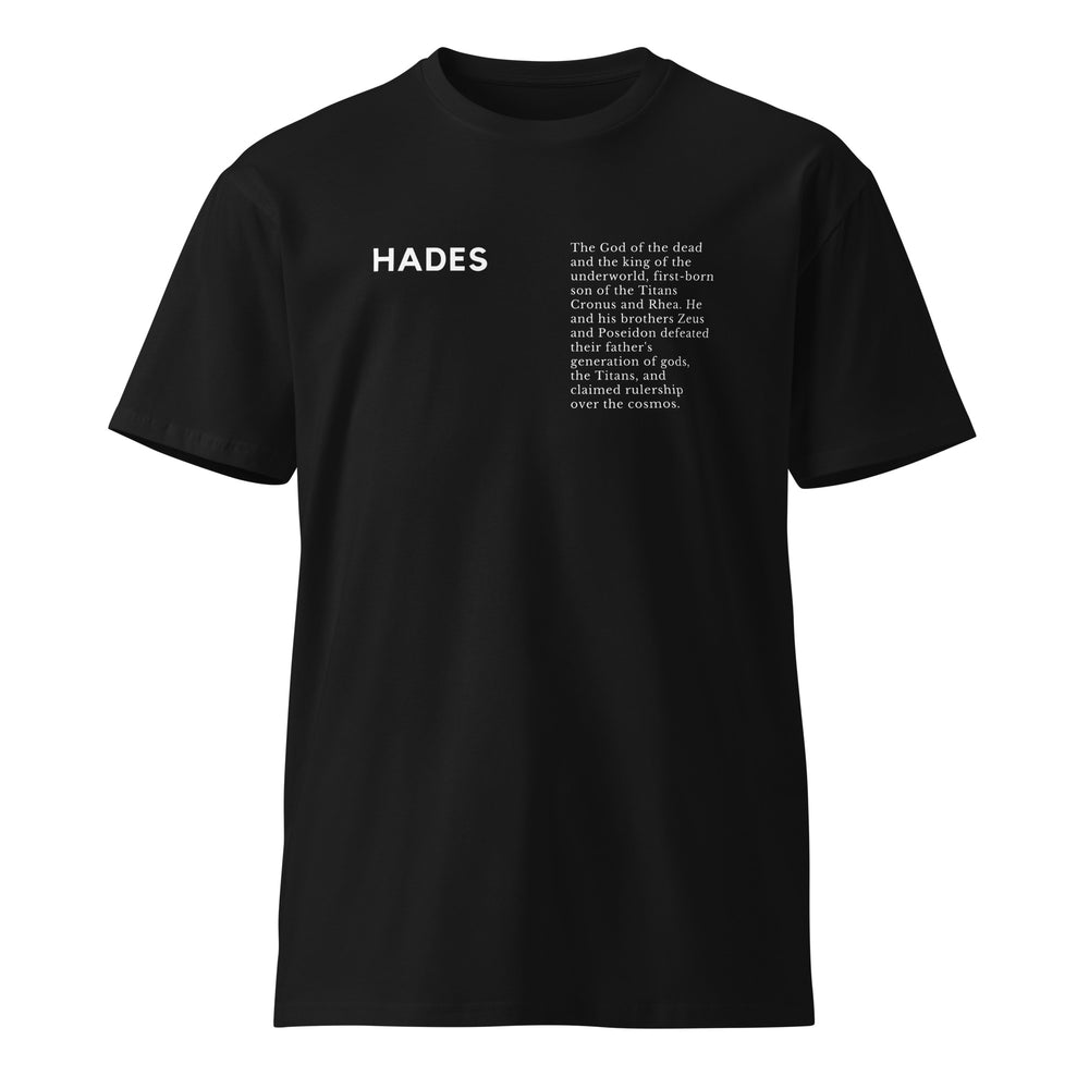 Hades Black premium t-shirt | God of the Underworld t-shirt