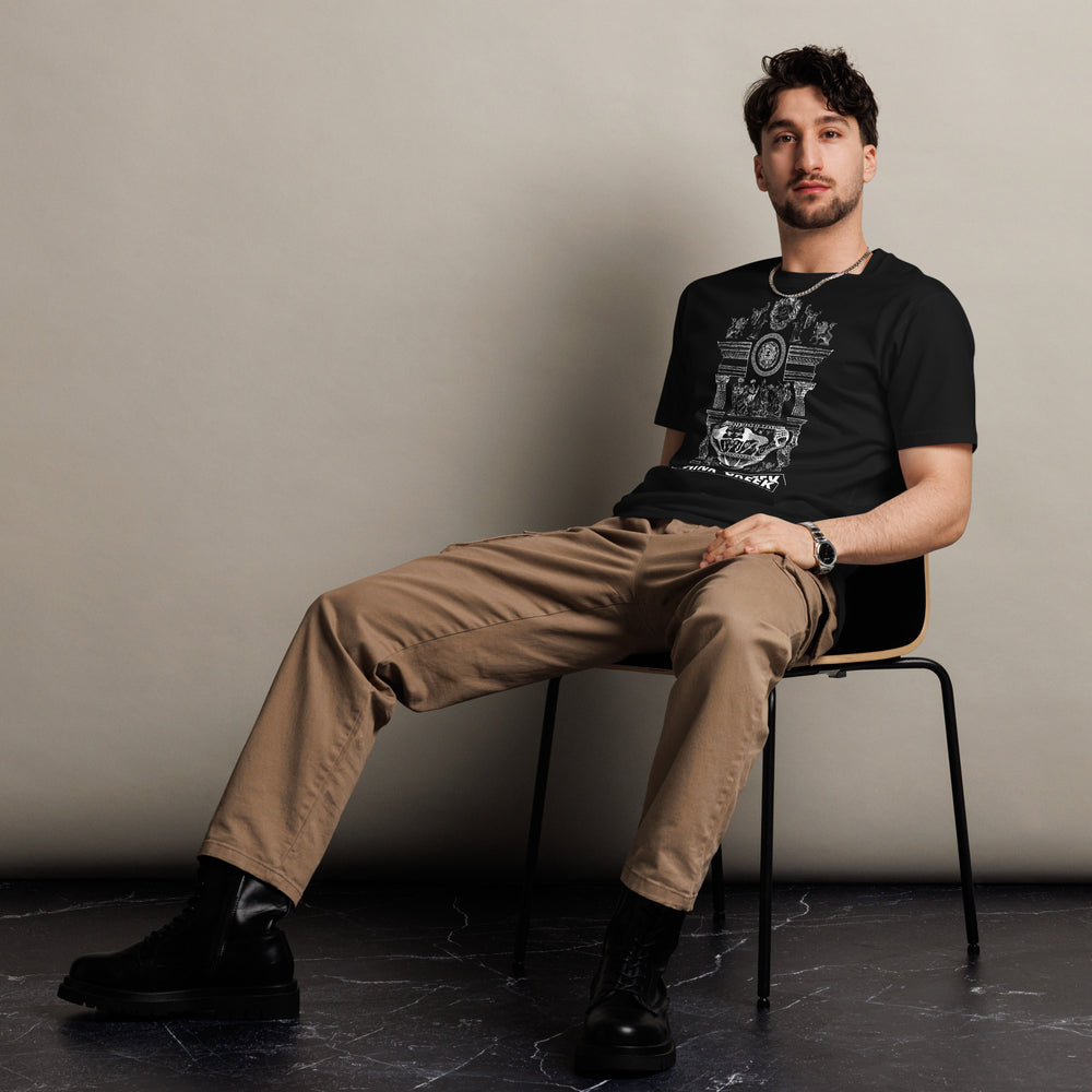 Black Elegant Unisex t-shirt | THINK GREEK
