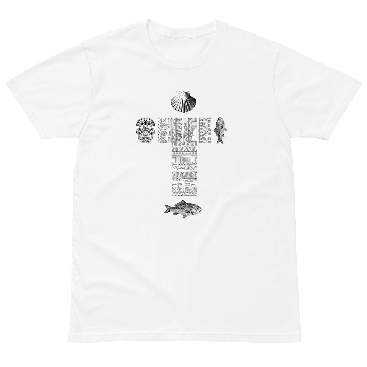 
                  
                    Phoebo Classic Cross - White Unisex premium t-shirt
                  
                
