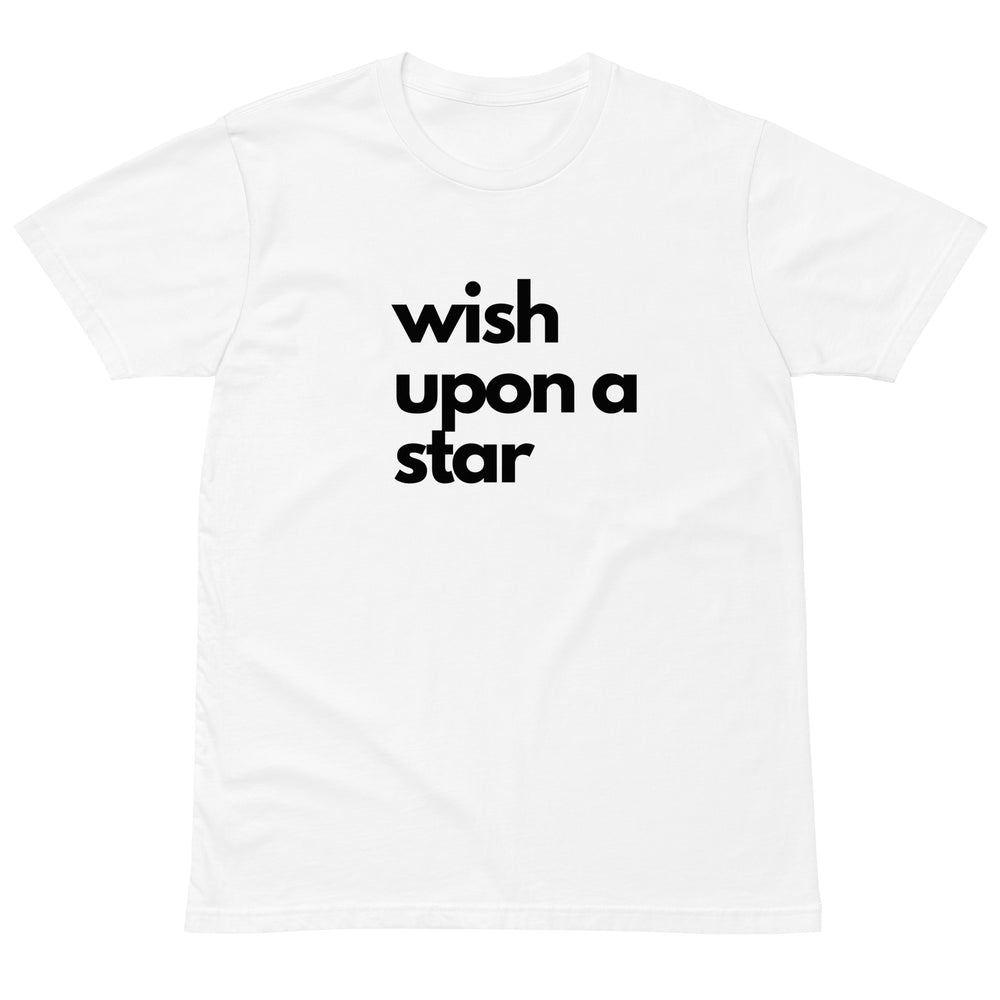 
                  
                    White Premium T-shirt | Power of Wishing Print
                  
                