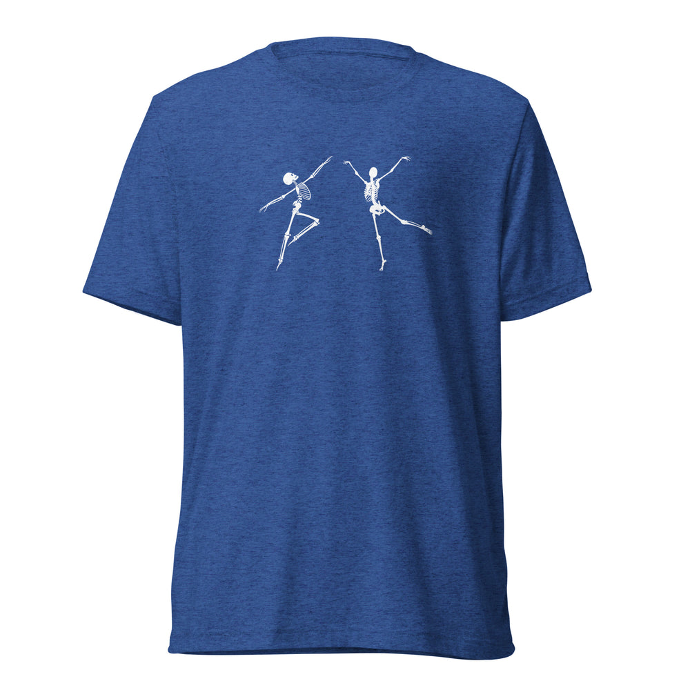 Blue Skeletons Short Sleeve T-shirt | Skeleton enthusiasts