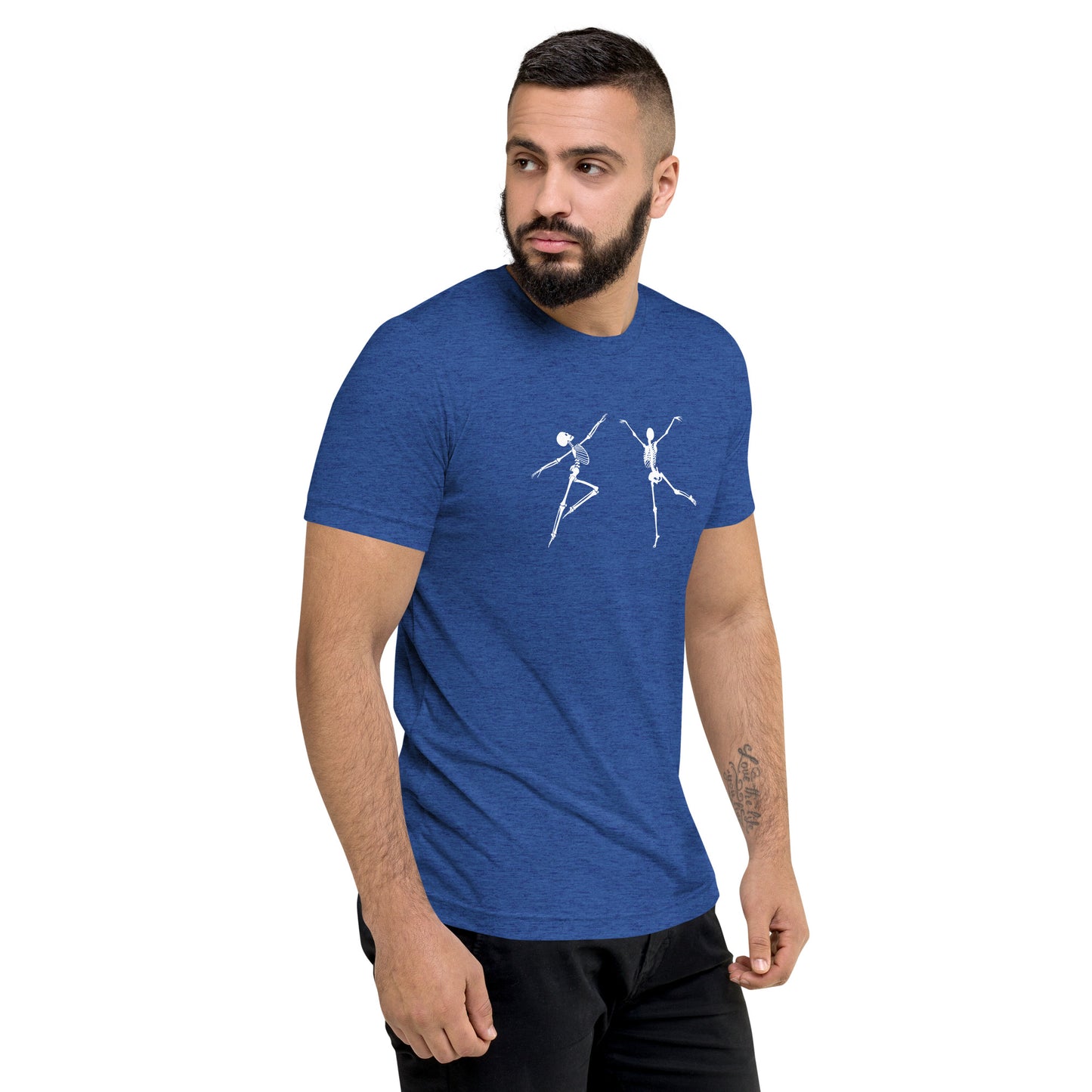 
                  
                    Blue Skeletons Short Sleeve T-shirt | Skeleton enthusiasts
                  
                