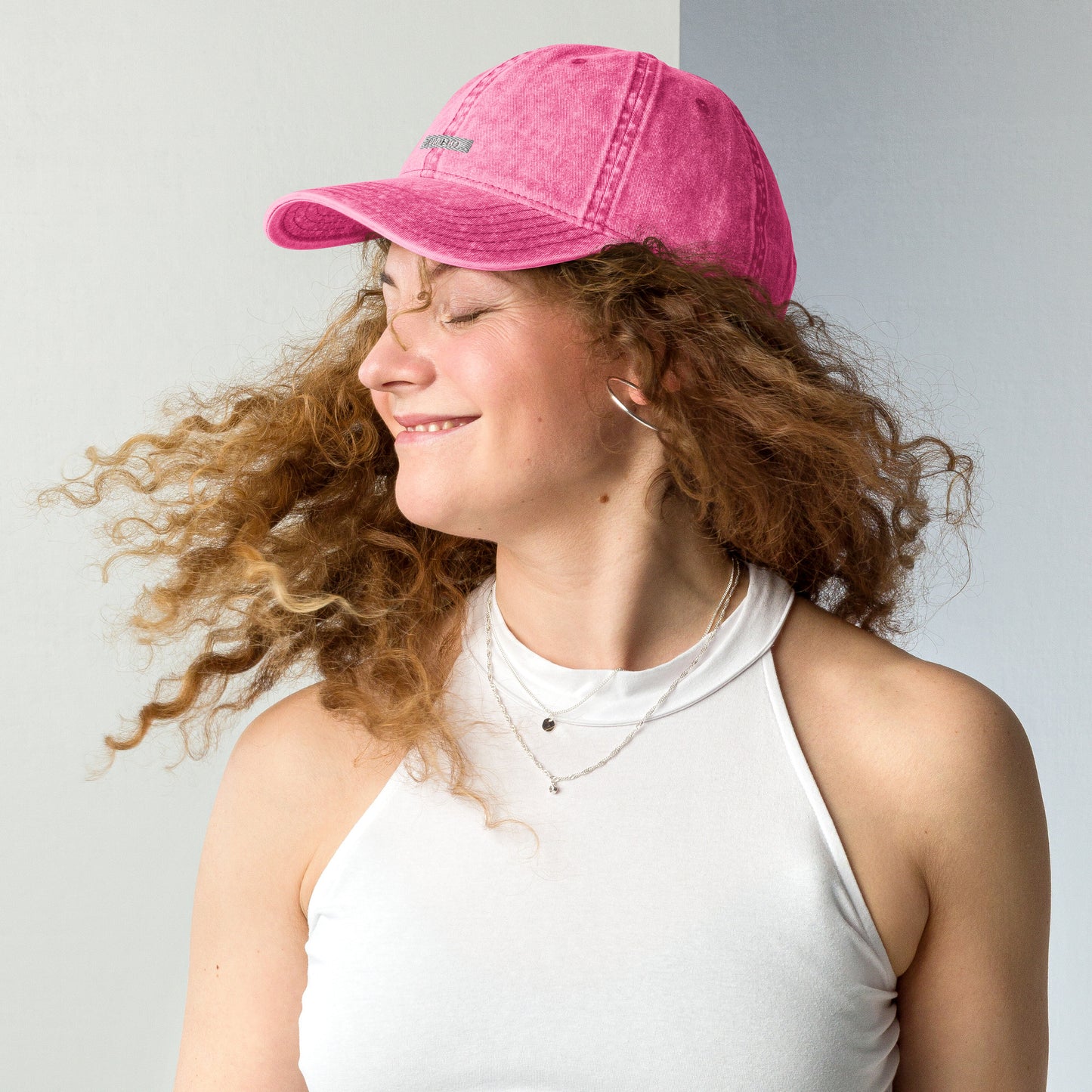 
                  
                    Vibrant Pink Cotton Twill Cap | Sun Protection for Any Outfit
                  
                