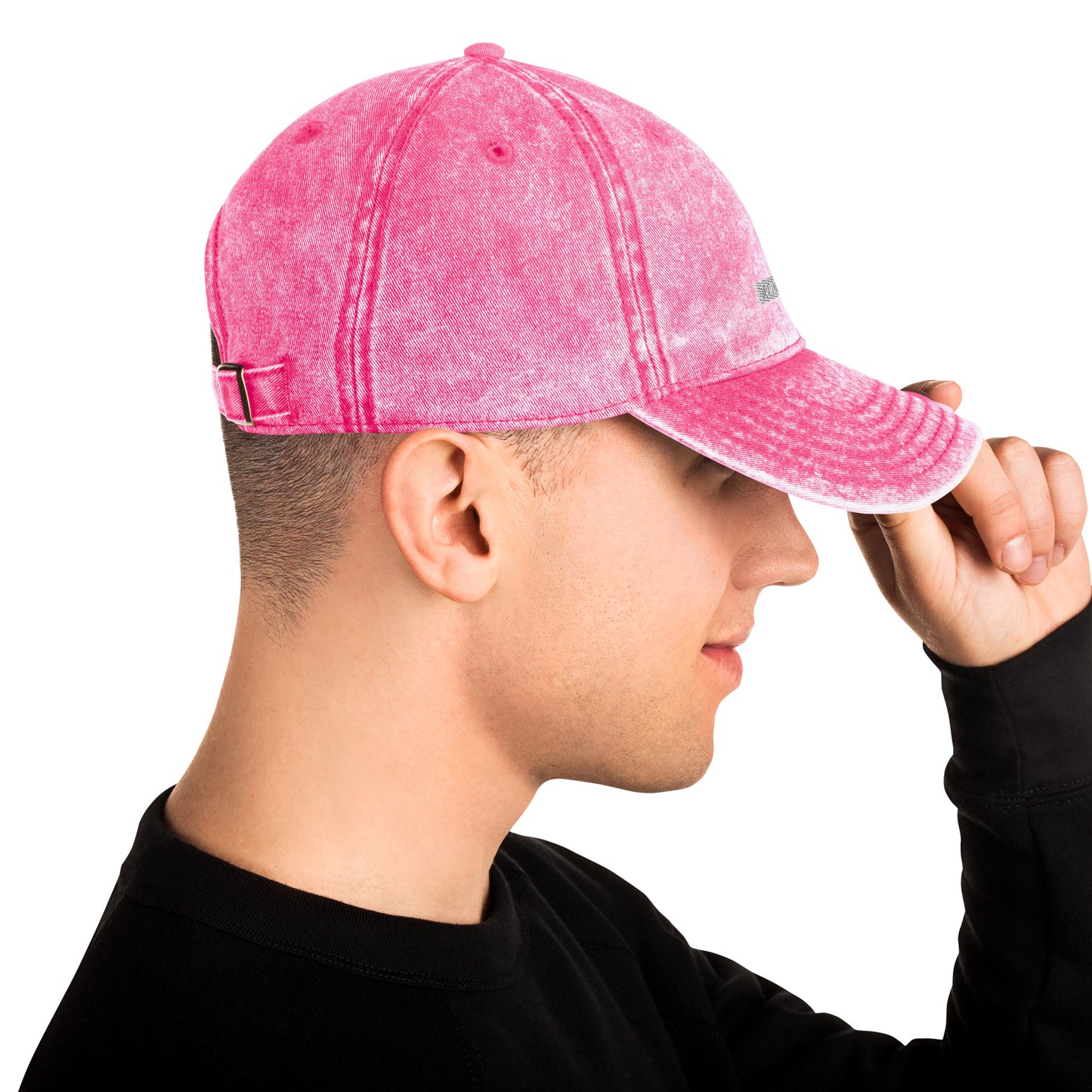 
                  
                    Vibrant Pink Cotton Twill Cap | Sun Protection for Any Outfit
                  
                