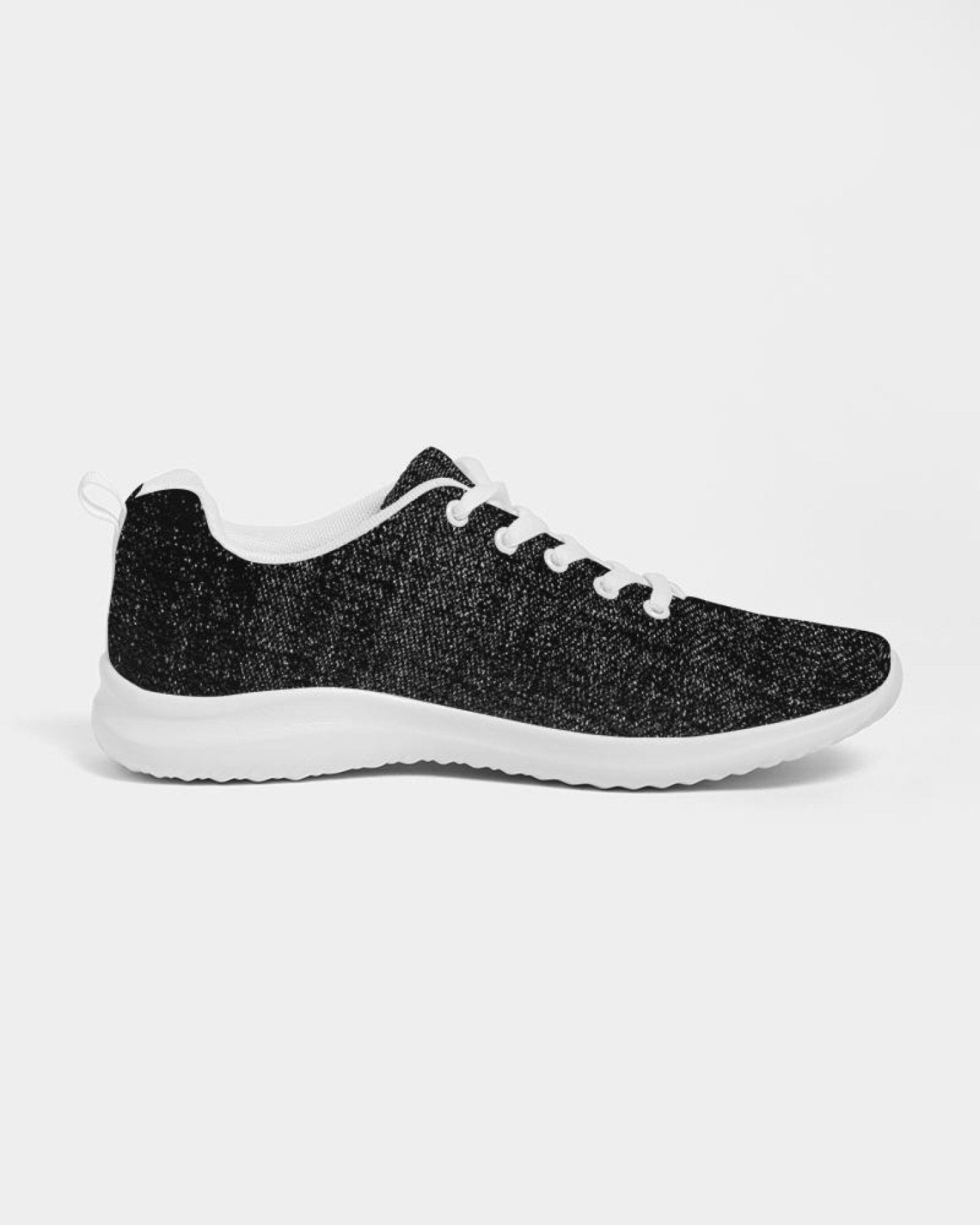 
                  
                    Womens Sneakers - Black And White Canvas Sports Shoes / Running
                  
                