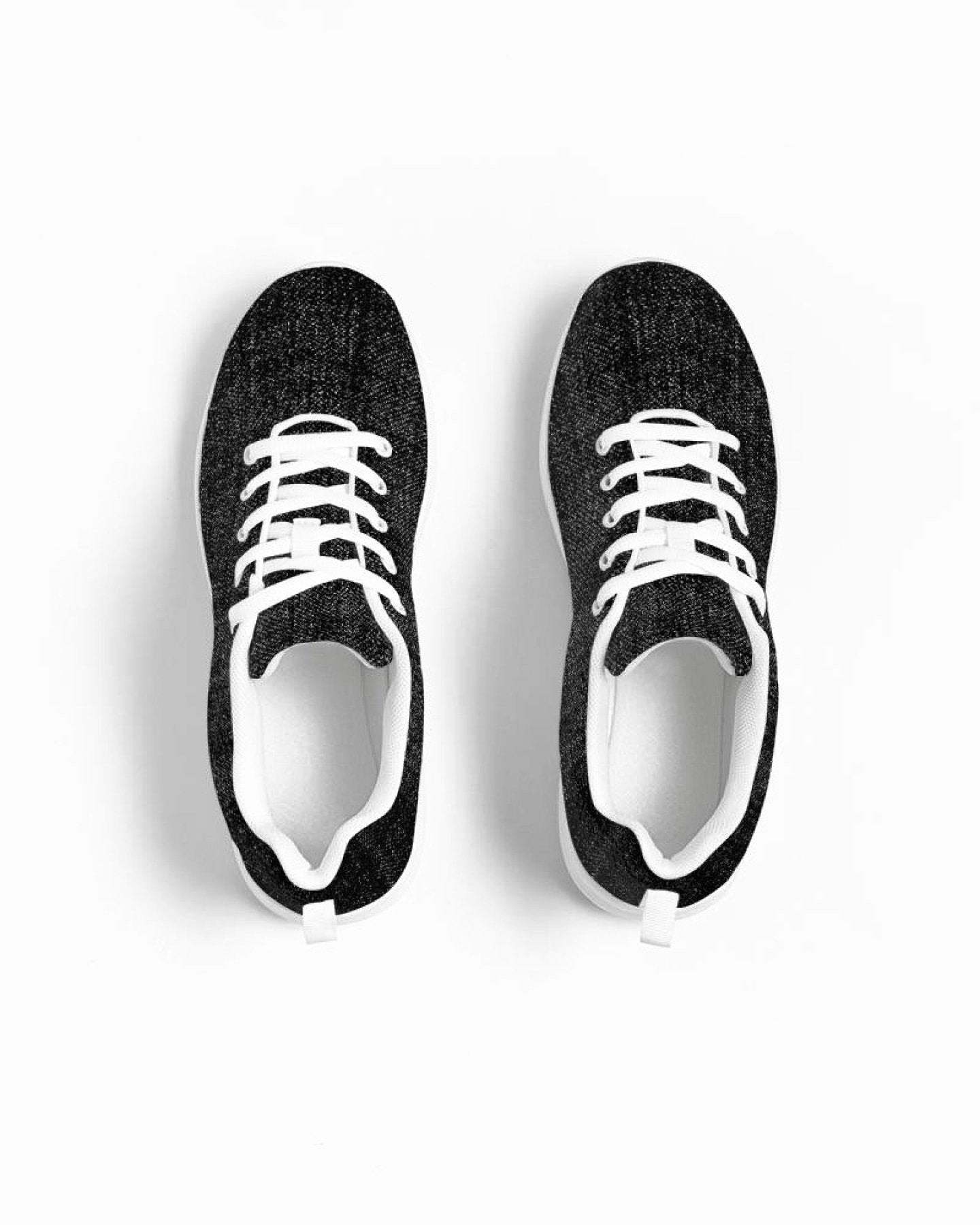 
                  
                    Womens Sneakers - Black And White Canvas Sports Shoes / Running
                  
                