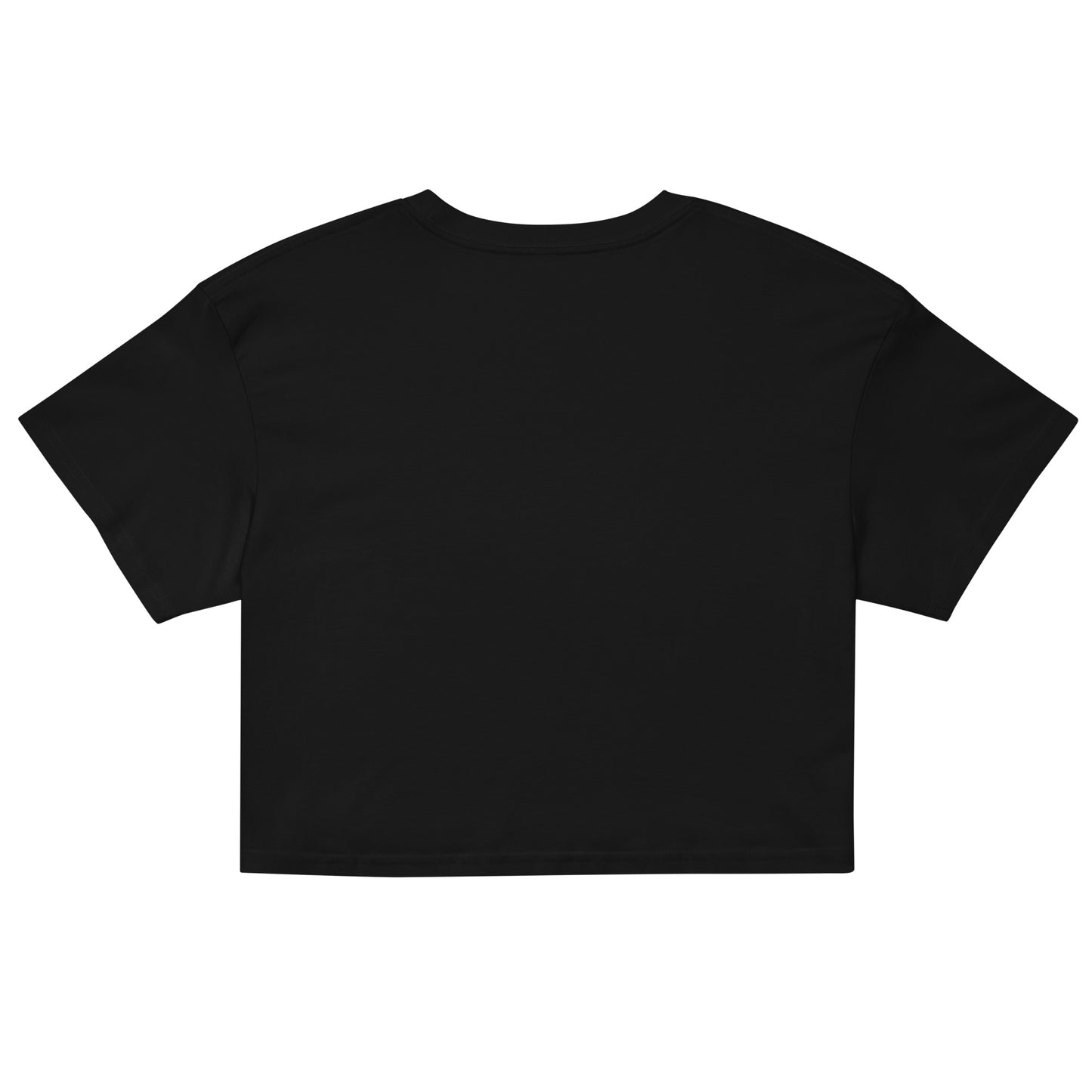 
                  
                    Black Women’s Crop Tee | Inspiring Message on Beauty Saving the World
                  
                